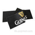 Guinness Bar Matte weiche PVC -Tropfstangenläufer